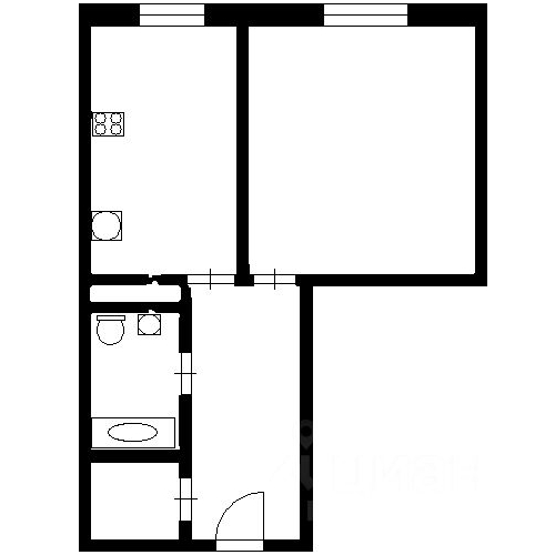 1-комн квартира Реутов, проспект Мира, 12к1