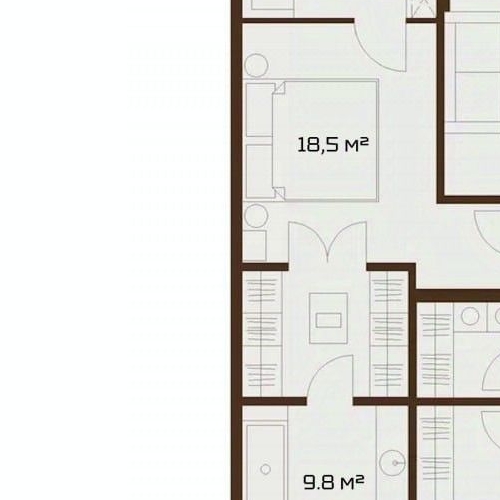 4-комн квартира Гжатская улица, 5к1