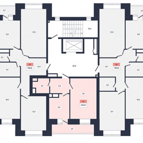 1-комн квартира Дубна, ул Тверская,  д. 32