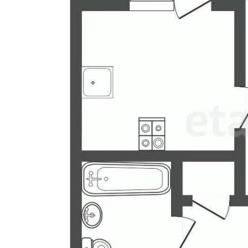 1-комн квартира Дмитров, Шлюзовая улица, 8к3