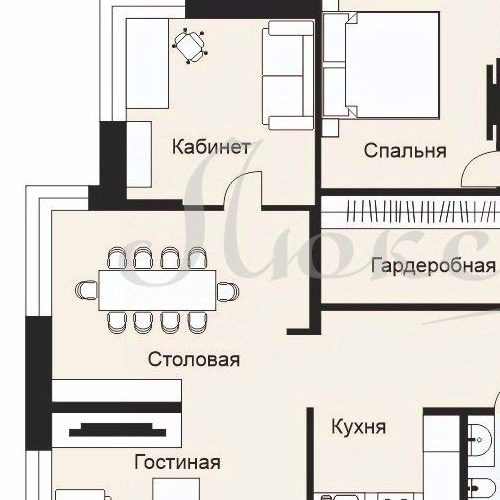 5-комн квартира улица Маршала Конева, 14