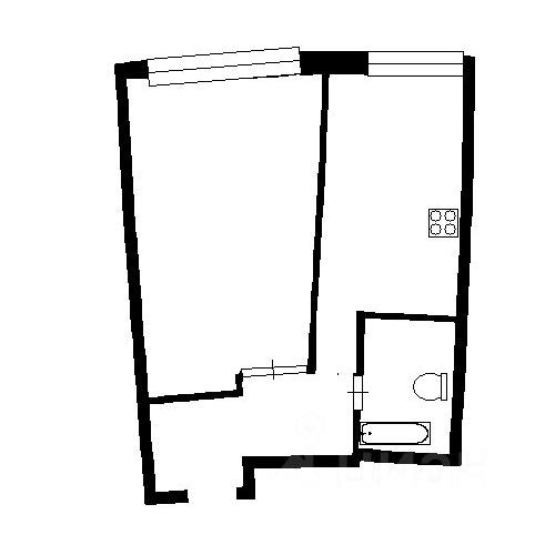 1-комн квартира Королев, улица Академика Легостаева, 8