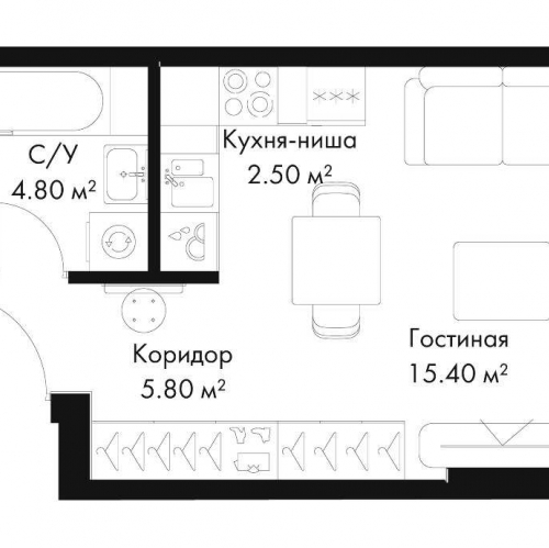 Студия пр-кт Ленинградский, вл. 8