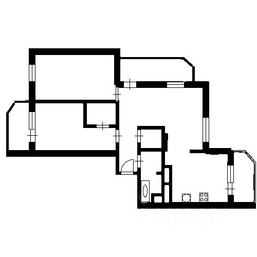 3-комн квартира Балашиха, бульвар Горенский, 5