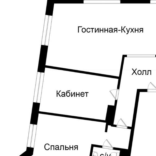 4-комн квартира Ленинградский проспект, 36с39