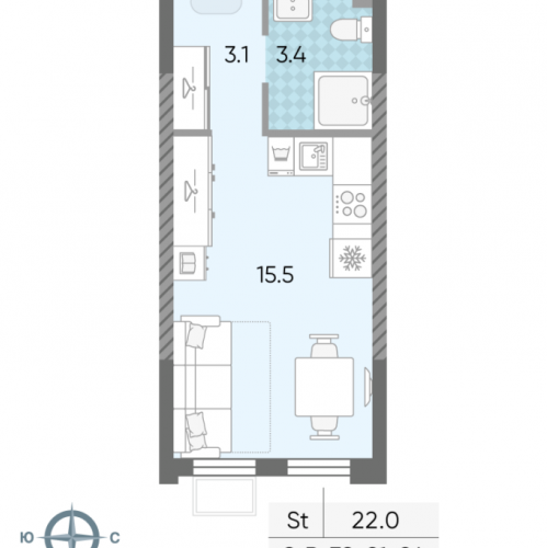 Студия Москва г., Производственная ул.,  к. 2.1