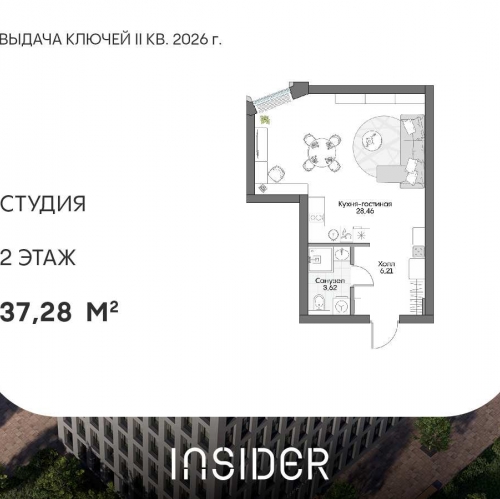 Студия Автозаводская ул, вл. 24к1