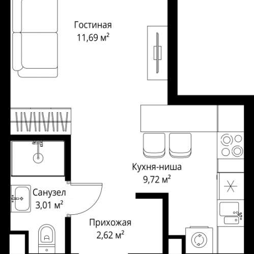 Студия Москва г., 3-й Силикатный проезд,  к. Anna