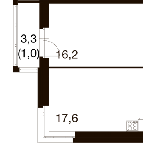 1-комн квартира Балашиха г., Проектная ул.,  к. 1