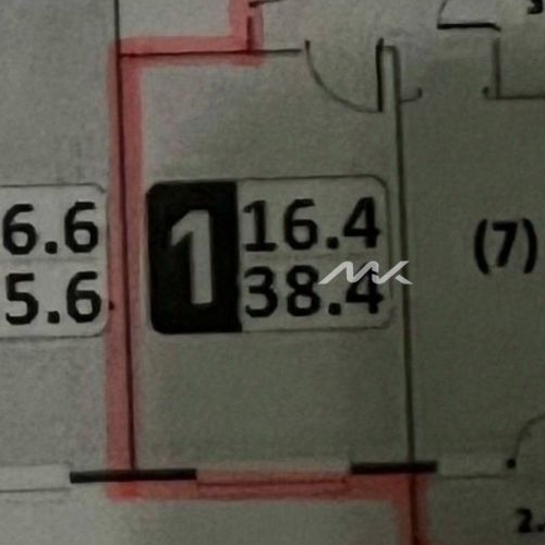 1-комн квартира Марусино пгт, улица Заречная, 37к7