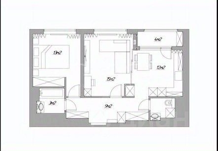2-комн квартира Тюменский проезд, 3к1