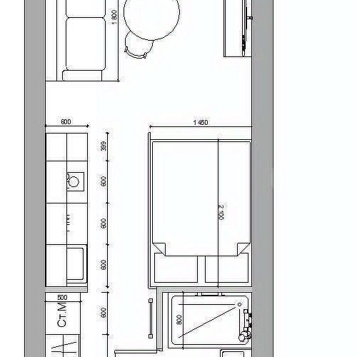 Студия улица Казакова, 7