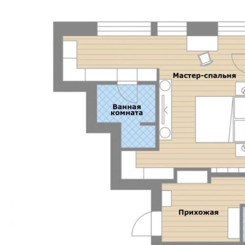 3-комн квартира 1-й Смоленский переулок, 21