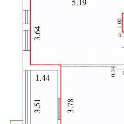 1-комн квартира Ивантеевка, Заводская улица,  д. 9А