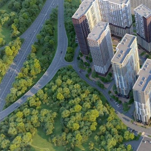 2-комн квартира Одинград квартал Семейный ЖК, Одинцово,  д. 5