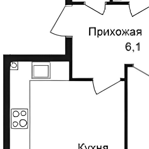 2-комн квартира пос. Нагорное, шоссе Липкинское, 14