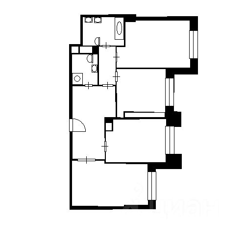 3-комн квартира Верхняя улица, 20к1