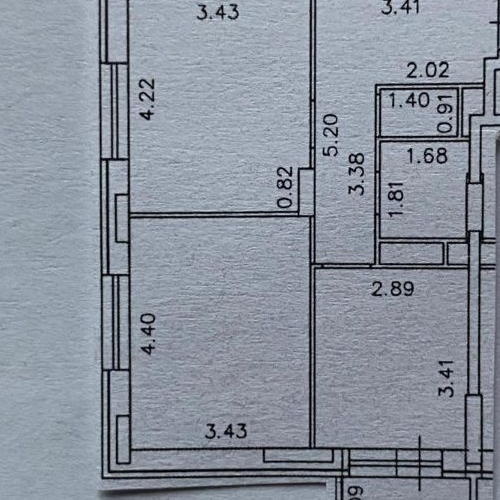 2-комн квартира Люберцы, Коммунистическая улица, 5/20