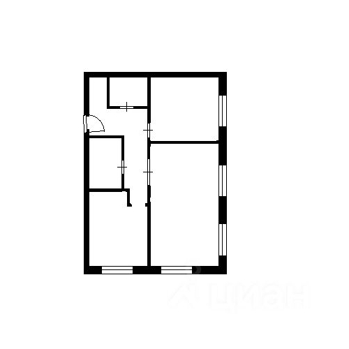 2-комн квартира Боровское шоссе, 2к5