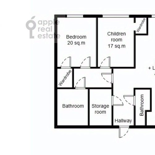 3-комн квартира Мосфильмовская улица, 8