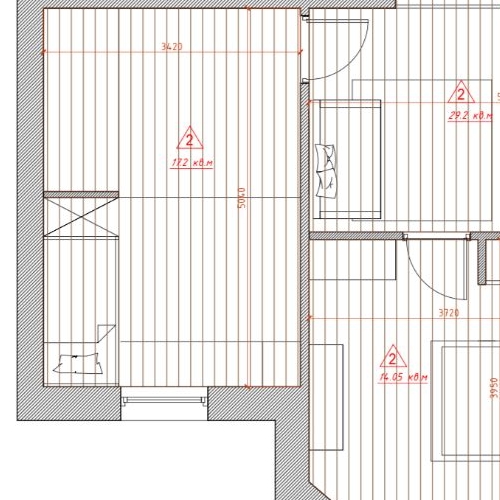 2-комн квартира пос. Горки-10, 34к1
