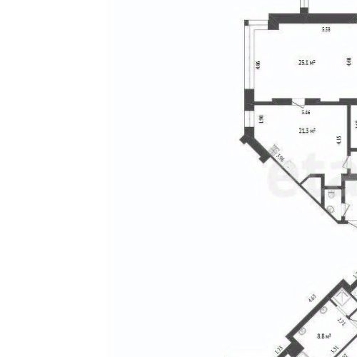 6-комн квартира улица Расплетина, 14