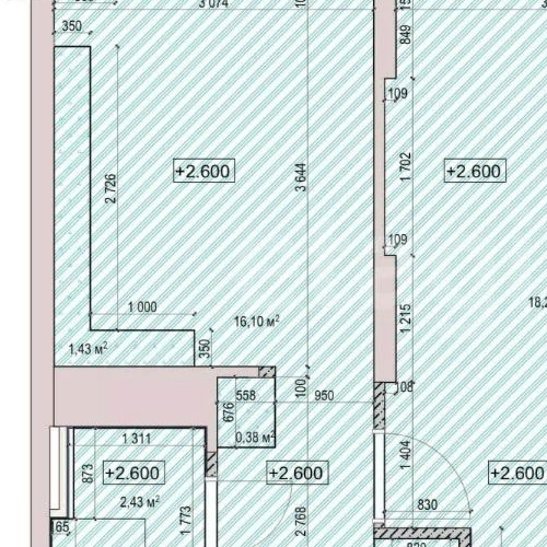1-комн квартира Чоботовская улица, 2к2