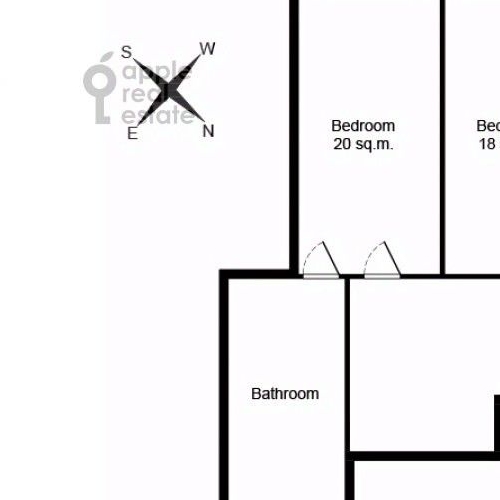 3-комн квартира Мосфильмовская улица, 8