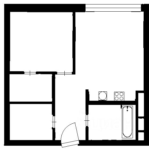 2-комн квартира улица Авиаконструктора Сухого, 2к1