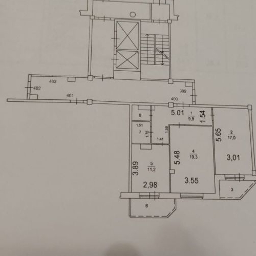 2-комн квартира д. Малые Вяземы, Петровское шоссе, 5