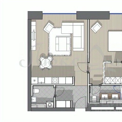 2-комн квартира Мосфильмовская улица, 1А