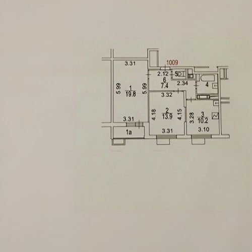 2-комн квартира Лобненская улица, 13К2
