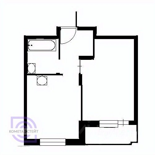 1-комн квартира Котельники, улица Сосновая, 1к5