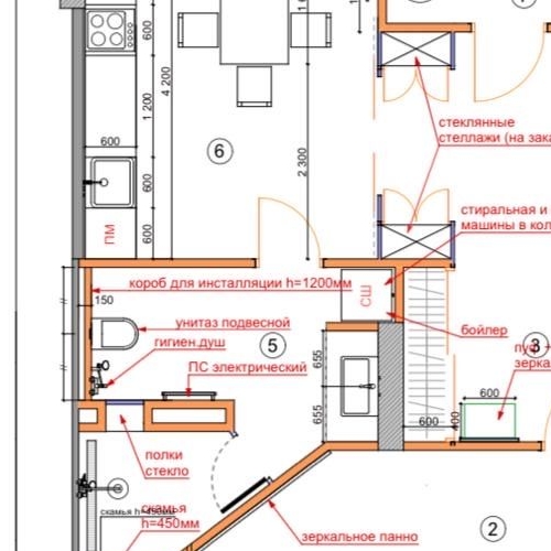 4-комн квартира Флотская улица, 7к1
