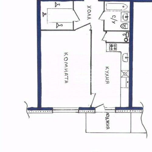 1-комн квартира с. Ромашково, улица Никольская, 4к3