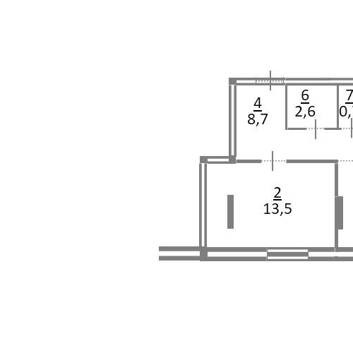 2-комн квартира АБ мкр, Пущино,  д. 12