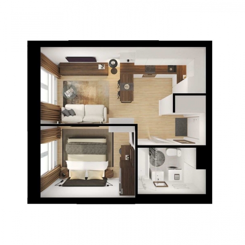 1-комн квартира Котельники, мкр. Белая Дача, корп. 10