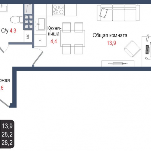 Студия Королёв г.,  к. 1