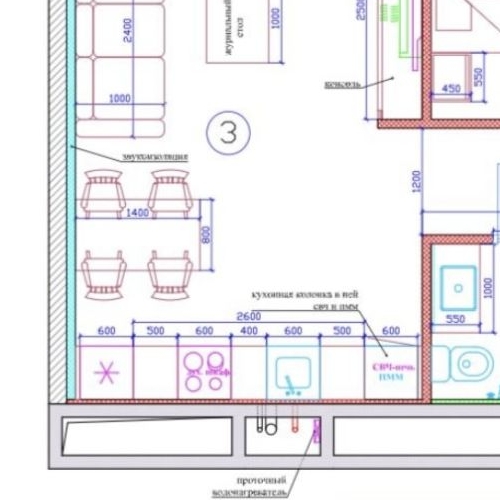3-комн квартира улица Авиаконструктора Сухого, 2к1