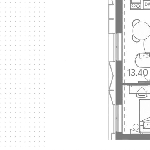 2-комн квартира Ленинский проспект, 38