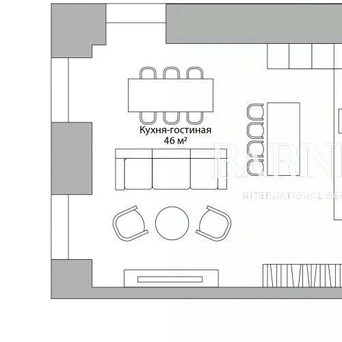3-комн квартира Тессинский переулок, 1