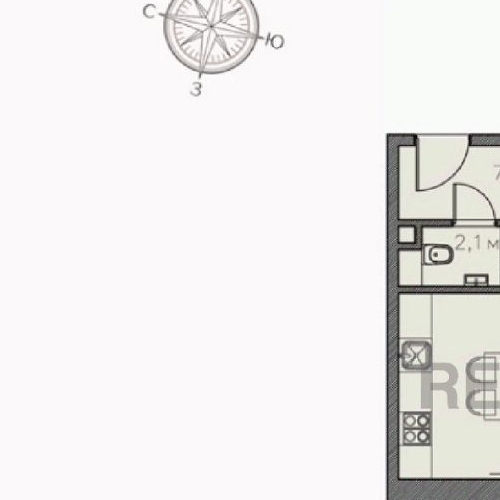 1-комн квартира проезд Досфлота, 12