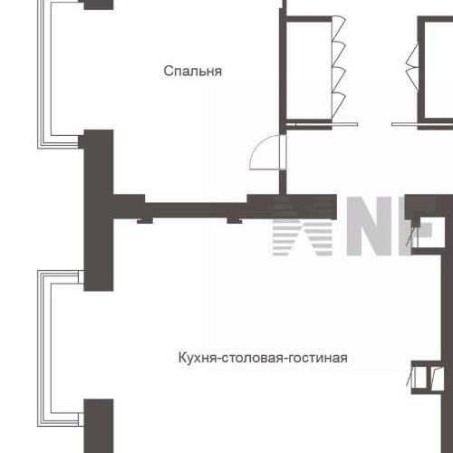 3-комн квартира Комсомольский проспект, 9А