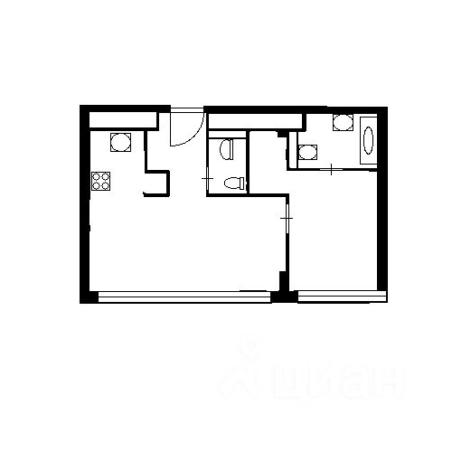 2-комн квартира улица Новый Арбат, 15