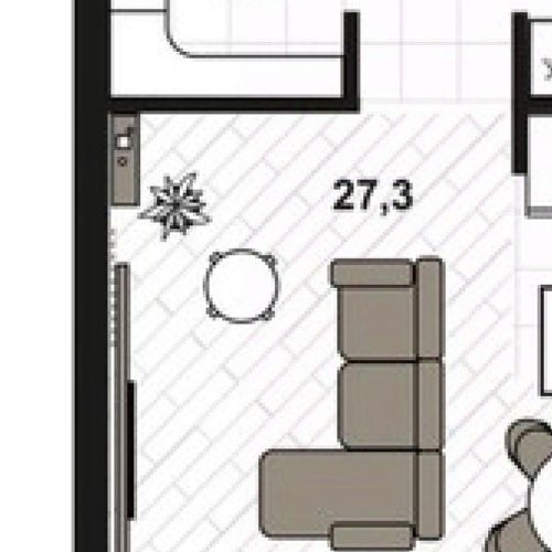 1-комн квартира Большой Строченовский переулок, 9