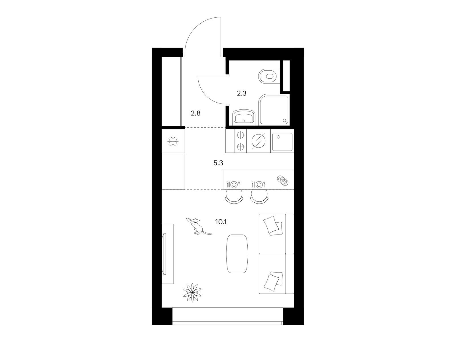 Студия Мичуринский Парк, корп. 4.3