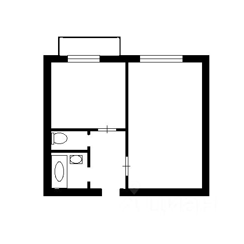 1-комн квартира Большая Очаковская улица, 3