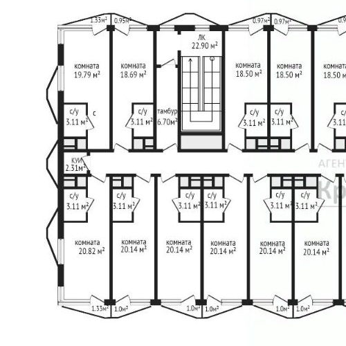 6-комн квартира Одинцово, улица Чистяковой, 8к2