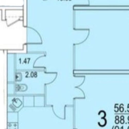 3-комн квартира 6-я Радиальная улица, 7/1к1