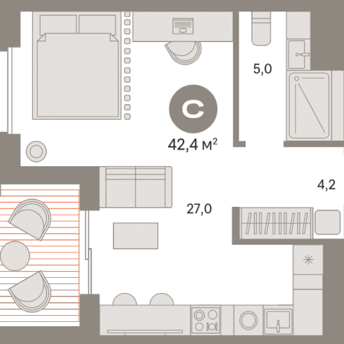 Студия Москва г., Огородный проезд,  к. 1